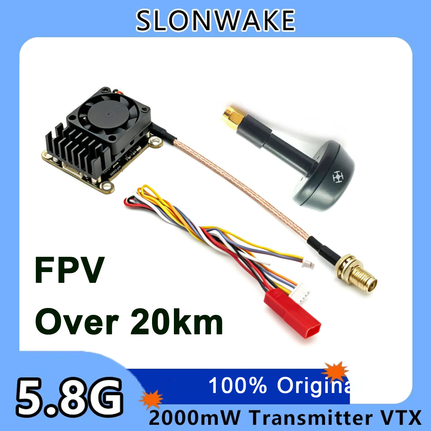 Drone Transmitter - Nuevo transmisor de video inalámbrico FPV