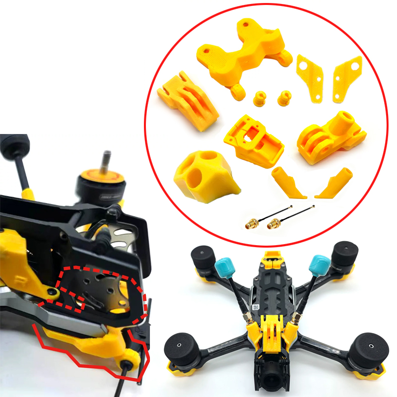Drone Gps Mount - Accesorios Impresos en 3D de TPU
