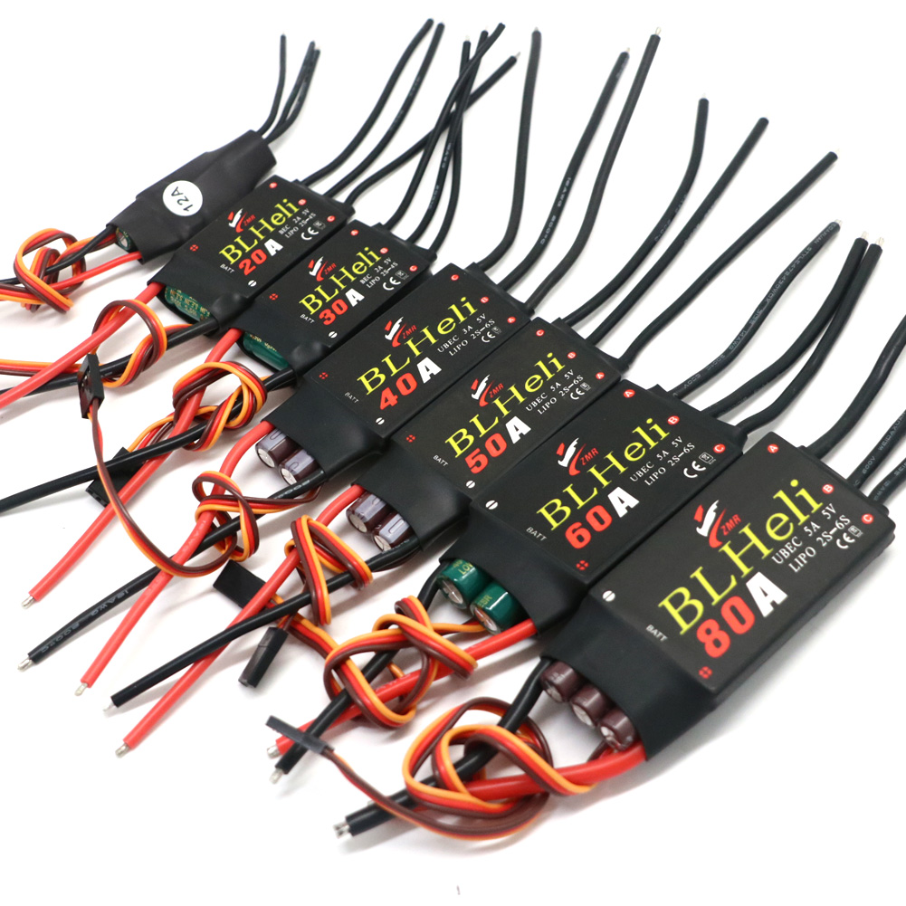 Drone Battery - BLHeli sin escobillas ESC 80A 12A