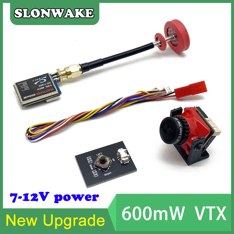 5,8G 48CH 600mW VTX-CAM ajusta - Drone Transmitter reseña y precio