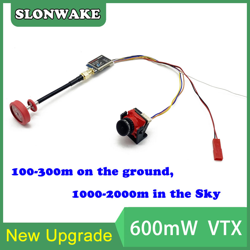 5,8G 48CH 600mW VTX-CAM ajusta - Drone Transmitter reseña y precio
