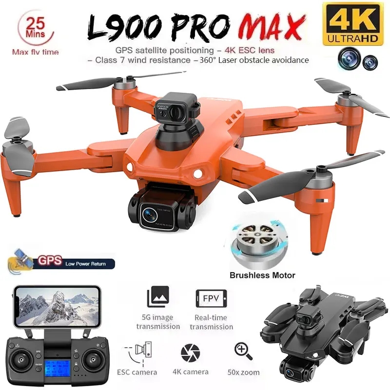 L900 Pro MAX GPS Drone 4K Prof - Drone Gps Module reseña y precio
