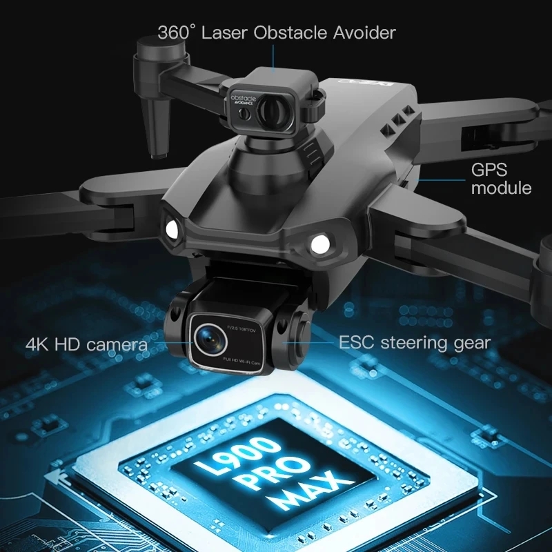 L900 Pro MAX GPS Drone 4K Prof - Drone Gps Module reseña y precio