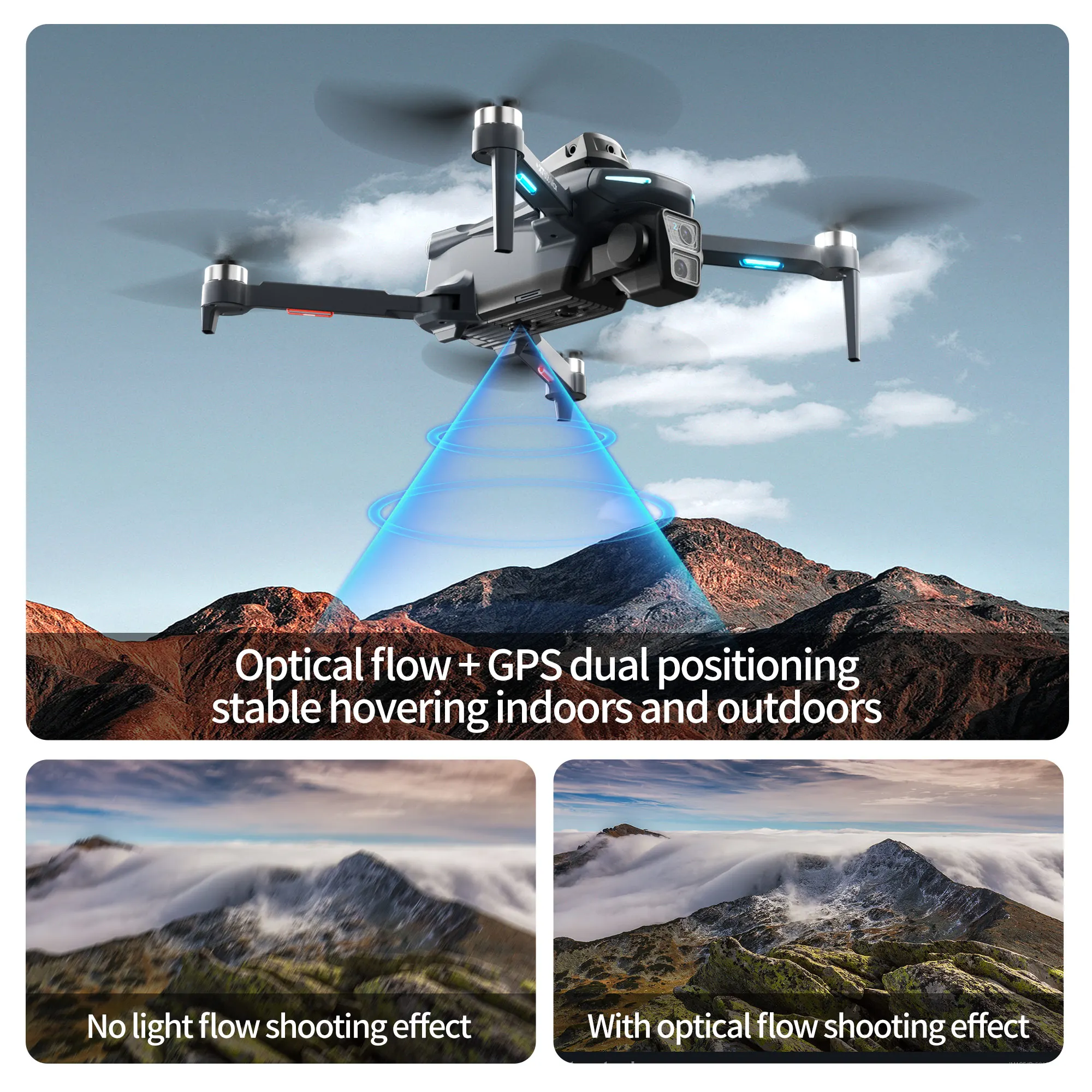 Dron Profesional Lenovo XT606  - Drone Gps Module reseña y precio