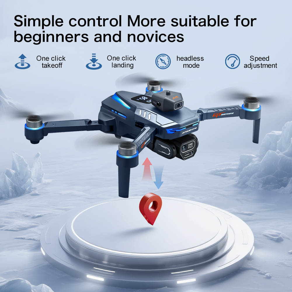 Dron Plegable Lenovo GT8 8K HD - Drone Gps Mount reseña y precio