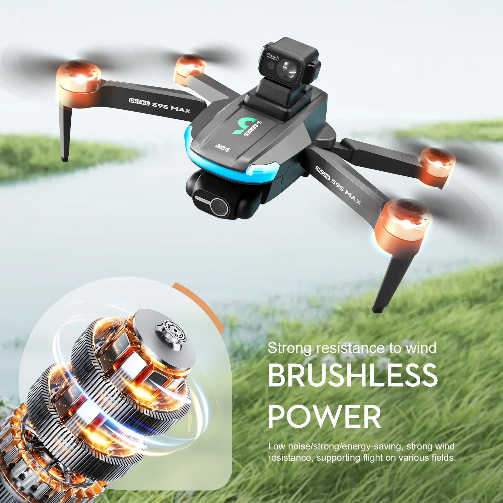 Nuevo S9S MAX MINI Drone 4K 2  - Drone Gps Mount reseña y precio