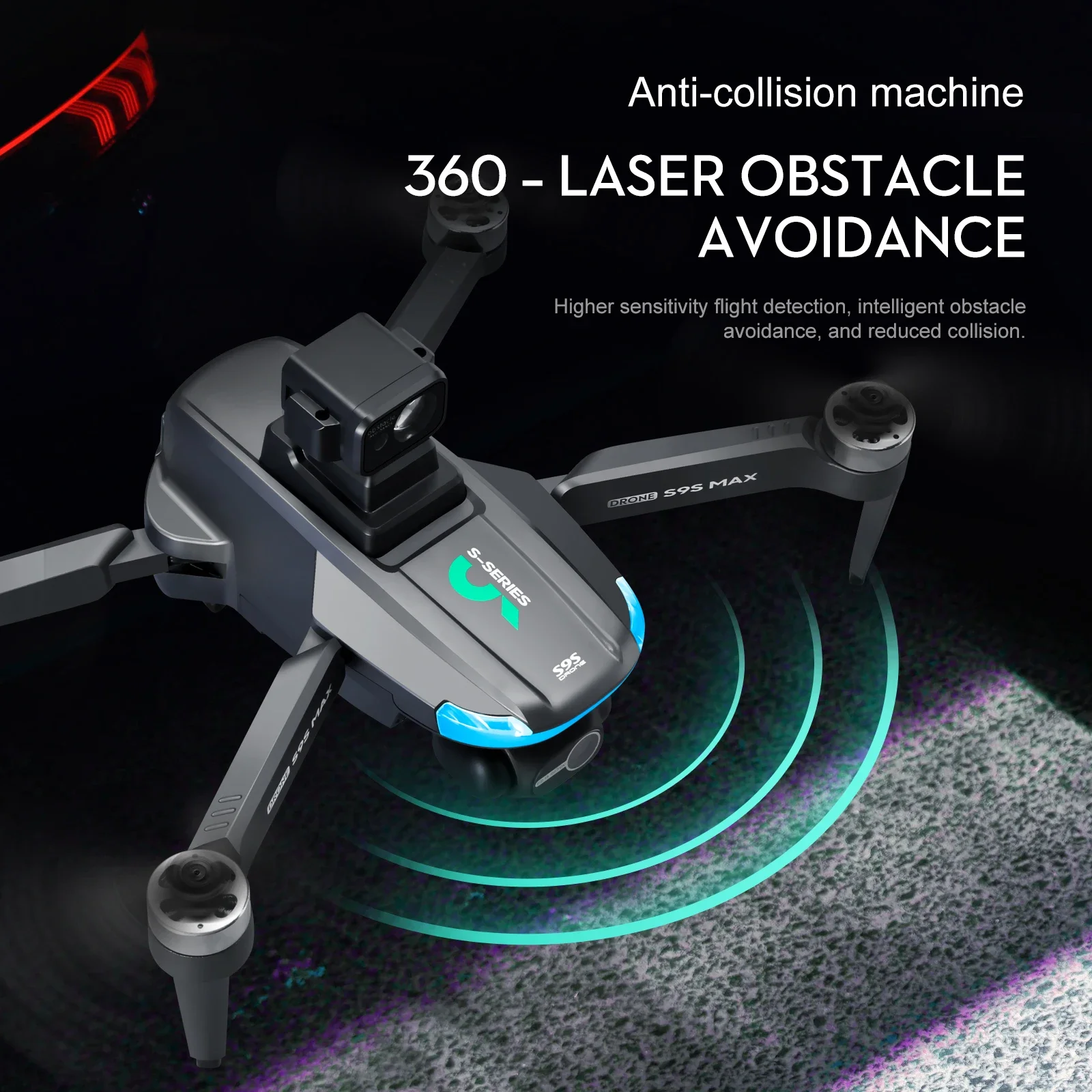 Nuevo S9S MAX MINI Drone 4K 2  - Drone Gps Mount reseña y precio