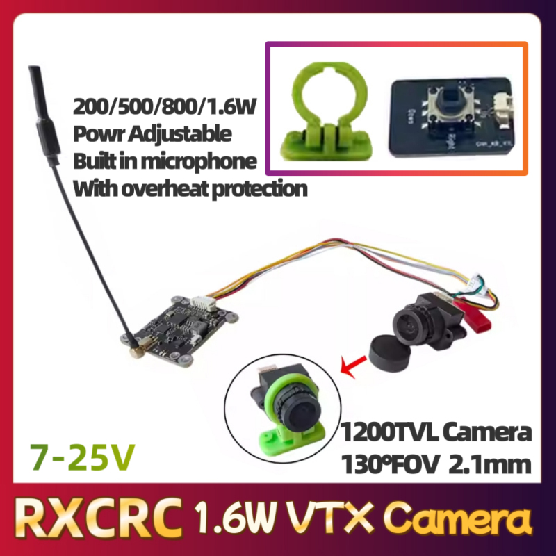 Módulo RXCRC 5.8G 48CH 1.6W VT - Drone Transmitter reseña y precio