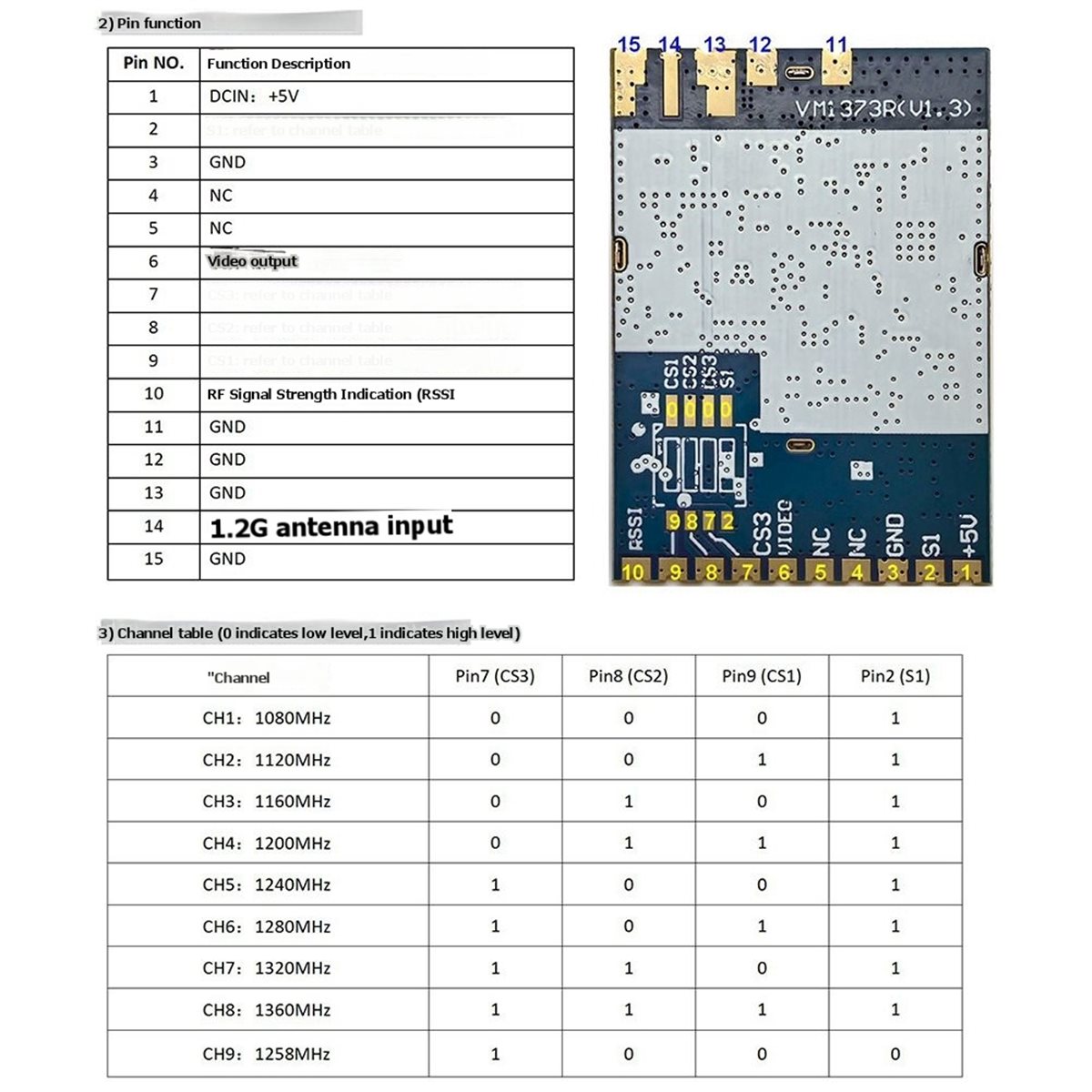 Módulo Receptor VRX Analógico  - Drone Receiver reseña y precio