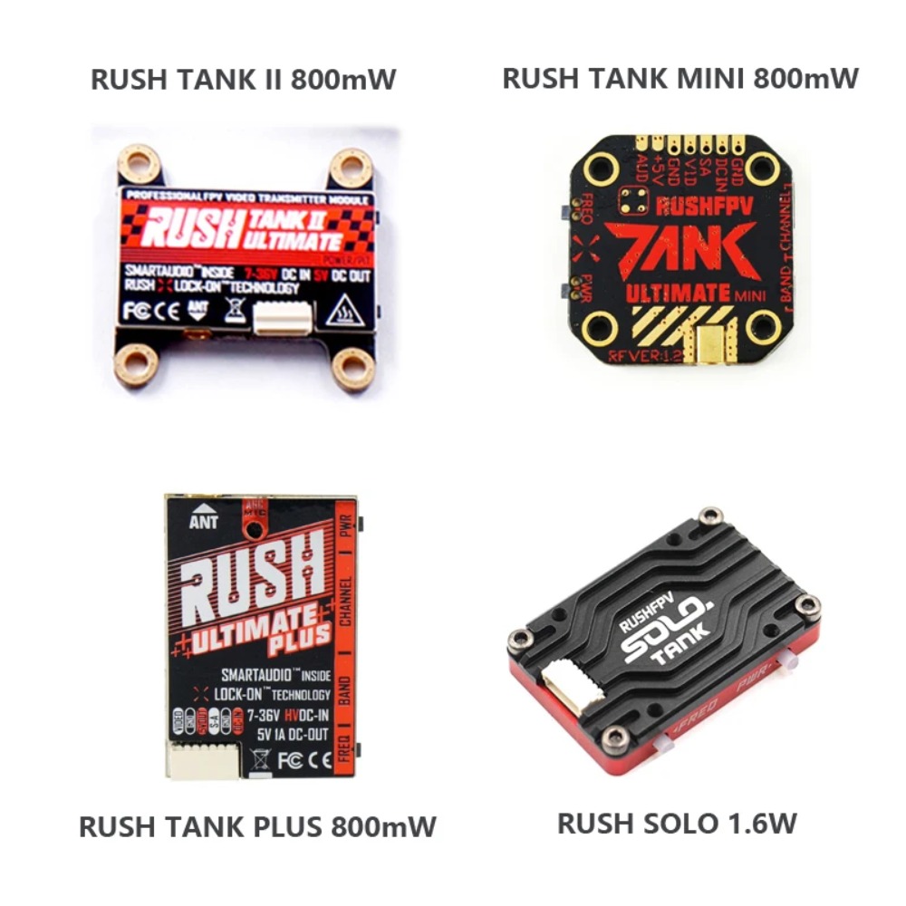 Transmisor de Video RUSH TANK  - Drone Transmitter reseña y precio