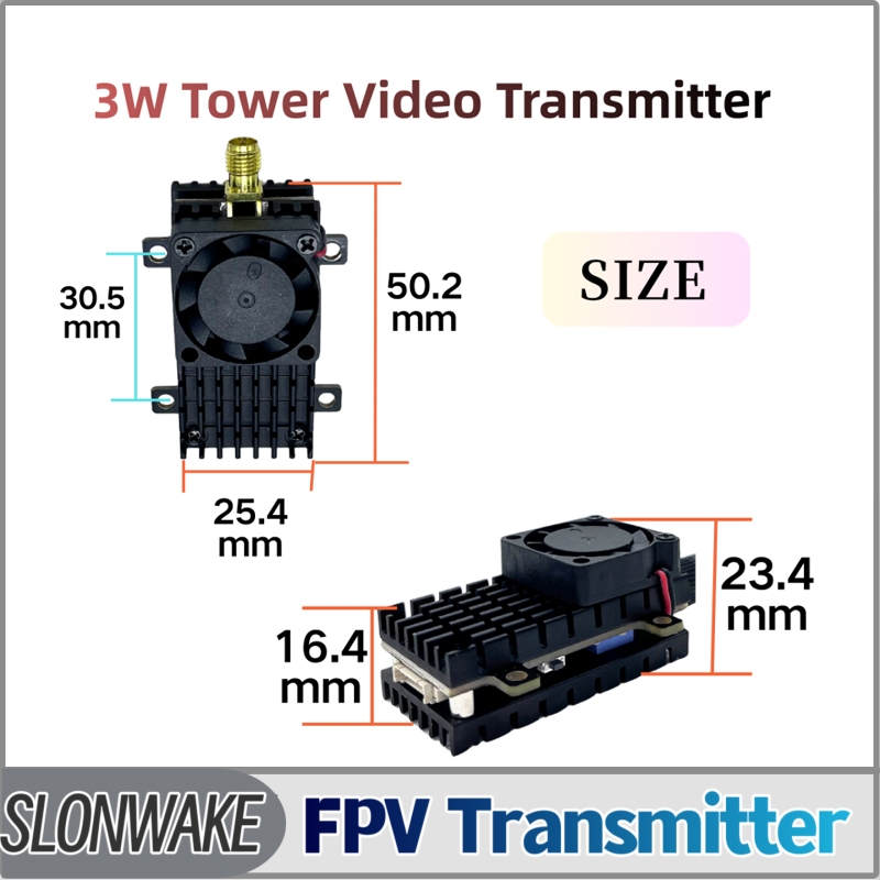 SLONWAKE 5,8G 3000mW simulació - Drone Transmitter reseña y precio