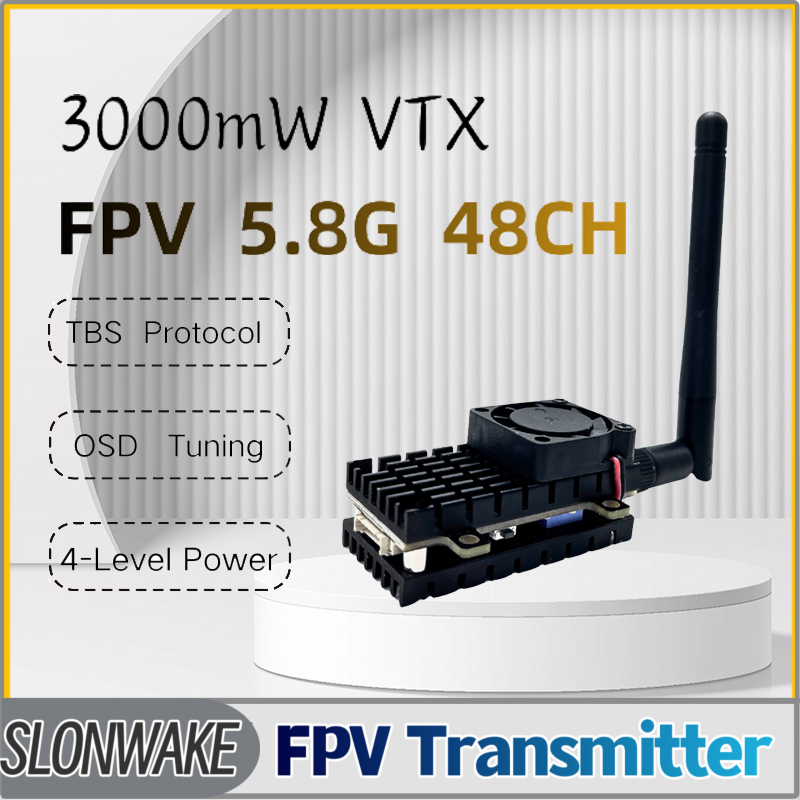 SLONWAKE 5,8G 3000mW simulació - Drone Transmitter reseña y precio