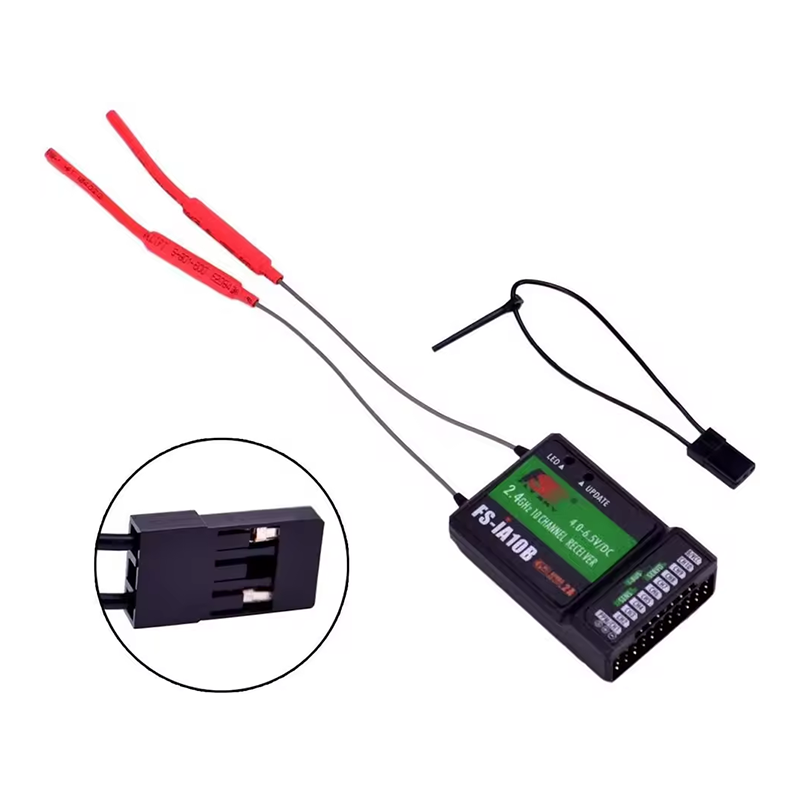 Receptor Flysky FS-iA10B 2.4G  - Drone Transmitter reseña y precio